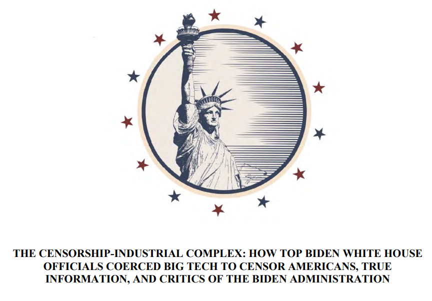This is the 881 page report on the Joe Biden’s White House Censorship Industrial Complex. Donald Trump’s administration was doing it too in 2020, mainly related to Covid Plandemic. Many doctors and scientists, and Robert F. Kennedy Jr. himself, were censored. PDF DOWNLOAD:…