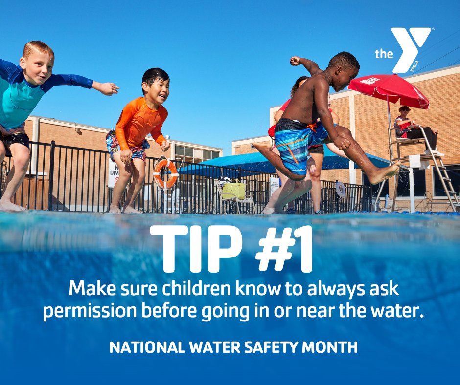 Teaching your children to be water smart is the first step in water safety – be sure they understand the importance of asking permission before going in or near the water. #WaterSafetyMonth