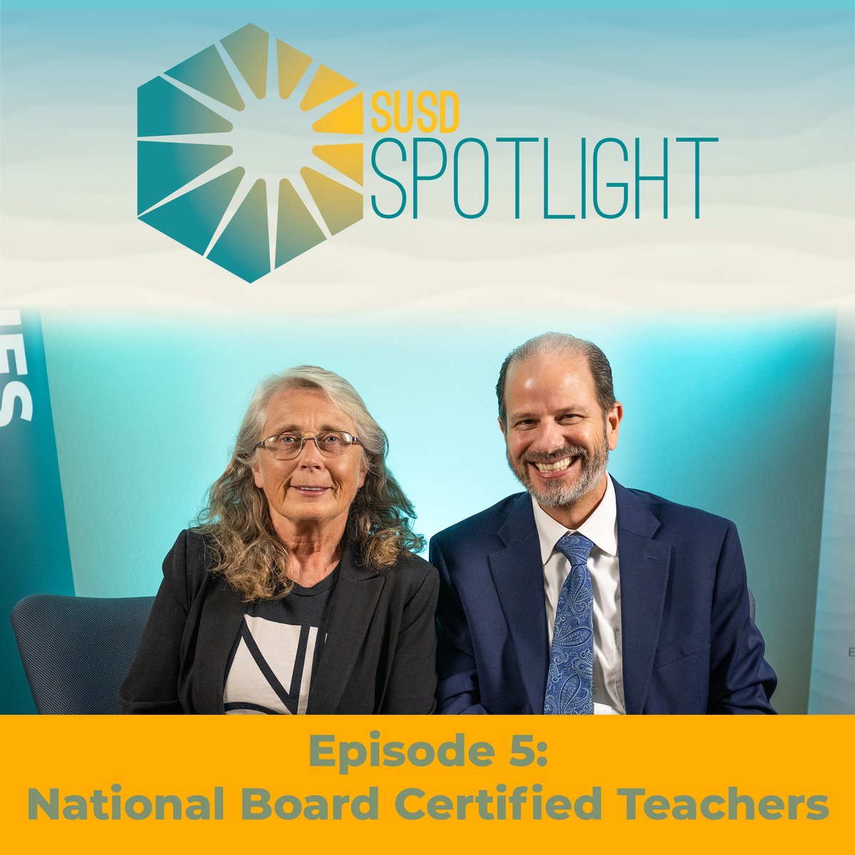 Tune in to the latest episode of the SUSD Spotlight podcast!  

Don't miss out – listen now at susd.org/spotlight or your favorite podcast platform! 

#SUSDSpotlight #NBCTs #TeacherExcellence #BecauseKids #OneTeam #SUSD #WorldClassFutureFocused