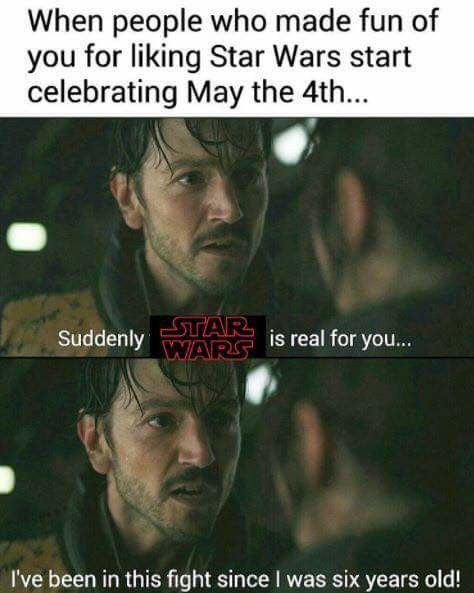 #MayTheFourth be with you!

#MayThe4th #StarWarsDay #ThisIsTheMay #RogueOne #CassianAndor #DiegoLuna #JynErso #FelicityJones