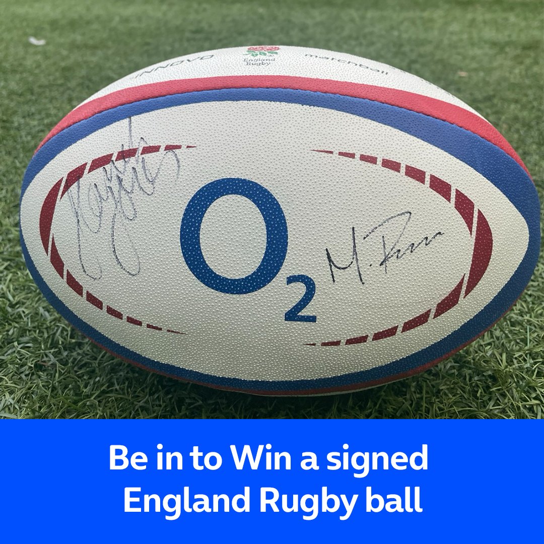 WIN 🌹 To celebrate the amazing @redrosesrugby achievements in #GuinnessW6N we have a rugby ball signed by England Captain @MarliePacker & Wales Captain Hannah Jones to give away. Just like & comment to enter. #WearTheRose Entries close 09/05. T&C's: o2.co.uk/SocialTCs