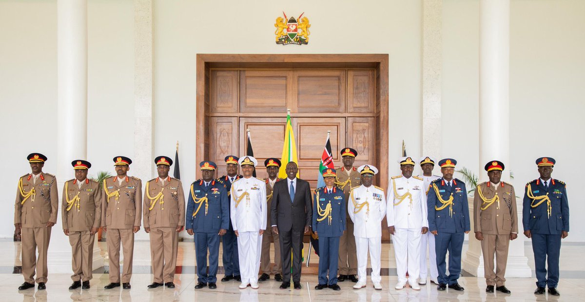 Another milestone today in Kenya: the swearing in of the First Woman Service Commander of the Kenya Defence Forces! Major General Fatma Ahmed has taken oath as the Commander of the Kenya Airforce. Hearty congratulations to this professional, patriotic woman leader. In this