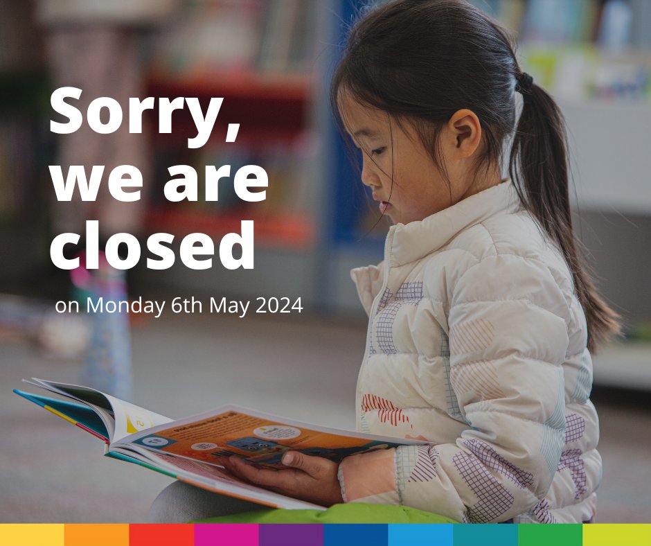 🙌 Happy Friday 🙌 🚨 Please note, all county libraries will be closed on Monday 6th May 2024 for bank holiday. 📚 You can renew items on The Library catalogue at orlo.uk/E8jps