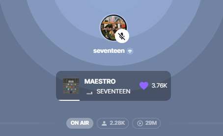 ANYWAYS CARATS  JOIN THE STATIONHEAD LISTENING PARTY NOW!!! LET'S GO FOR MORE LISTENERS HERE NOW!!! 

stationhead.com/seventeen