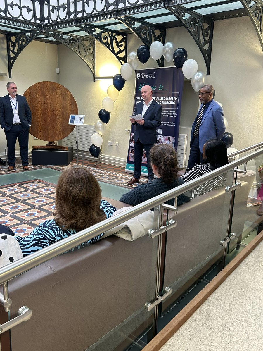 One of our guest speakers, Chris Cutts - Director of Workforce, Training and Education at NHS England, said: “The facilities are rooted in amazing history which reminds you of the impact of leaders… future leaders will be grown at the University of Liverpool.”