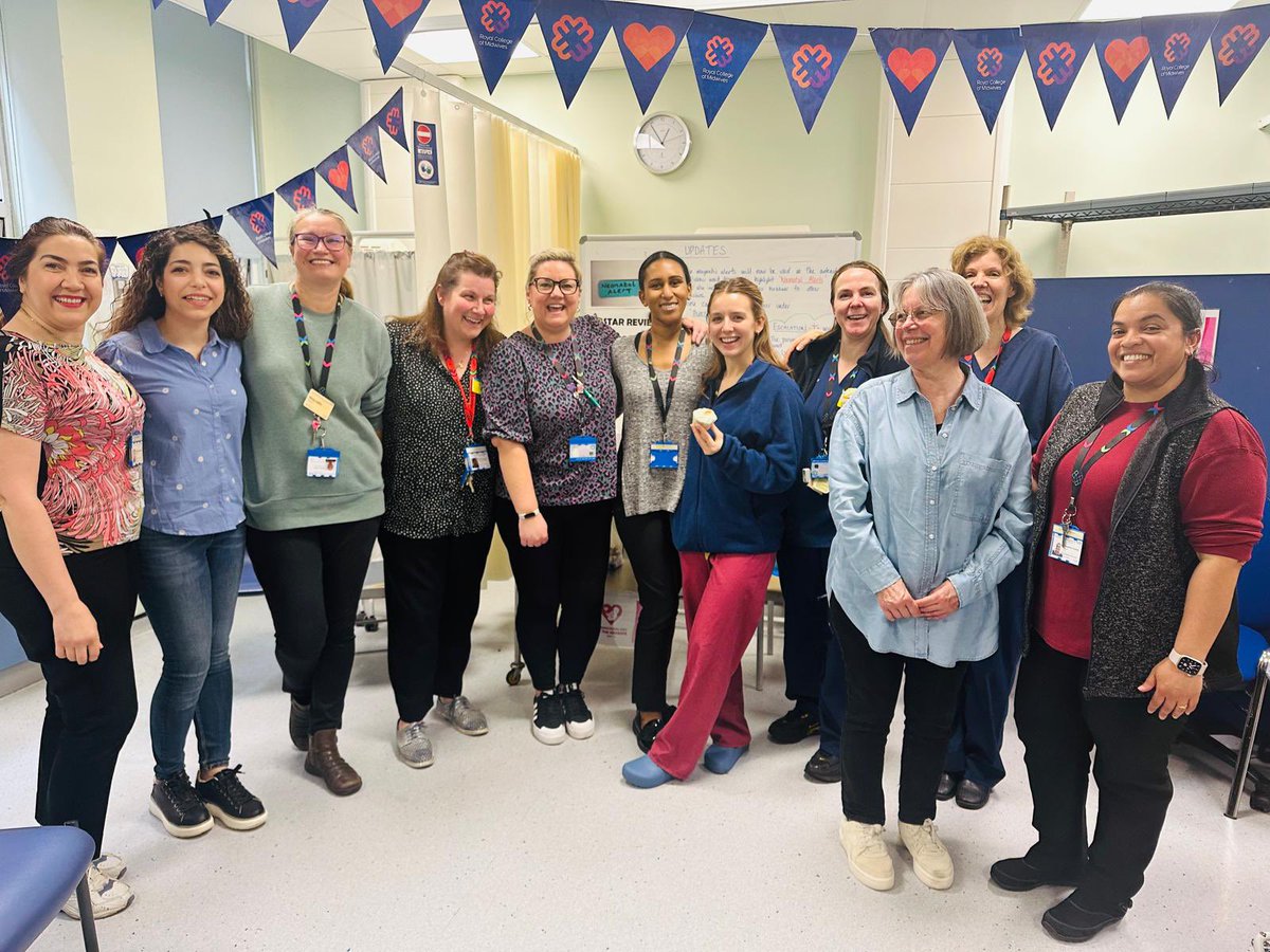 More #IDM joy with our wonderful midwives and wider teams. Celebrating 🙌 their enormous commitment and passion. Some very delicious international food and great cakes @WestMidHospital