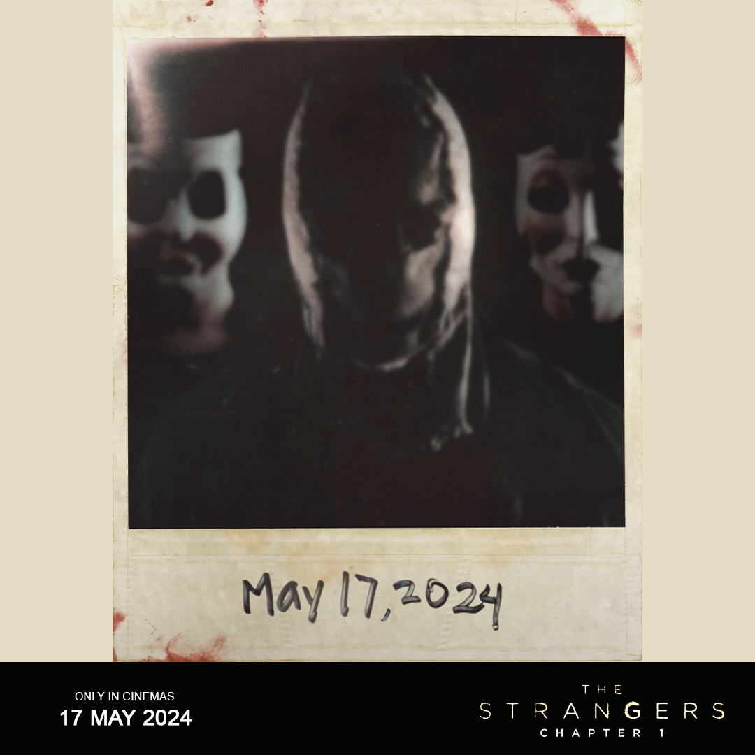 Anyone home? You can run, you can hide, but they’ll find you. 🔪 💀 #TheStrangersMovie hits cinemas on 17 May. 😱 🍿