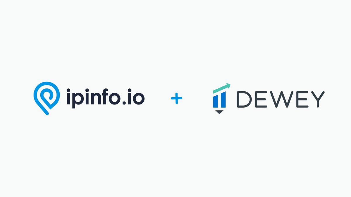 Hey @DeweyData users! 👋 Did you know IPinfo's data is included in your Dewey subscription!? 😮 This includes: 🌎 IP Geolocation 🏢 IP to Company 🪪 WHOIS 🕵️‍♀️ Privacy Detection And more! Get started: loom.ly/iLgoseE