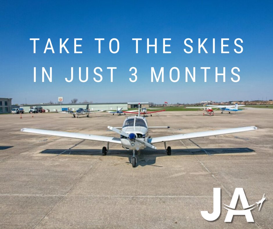 Fly with Jeff Air and become a pilot in just 3 months! Learn more about the process and how you can take part! flywithjeffair.com/about/ 

#FlyWithJeffAir #takeflight #pilotlicense #discoveryflight #taketotheskies #flightprogram #pilottraining #budgetfriendlyflightschool