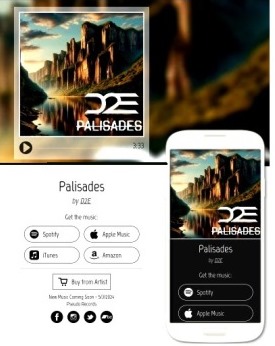 D2E new track 'PALISADES', streaming on ALL DSPs: