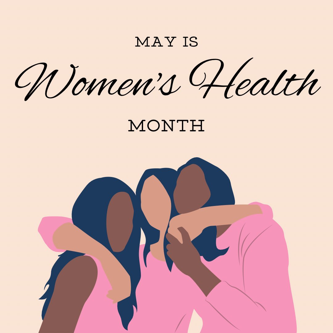 🌸 May is Women's Health Month! 🌸 This month is all about raising awareness for women's health, mental well-being, physical fitness, and the health of older adults. Let's make self-care a priority and empower women to take charge of their health #WomensHealthMonth #SelfCare
