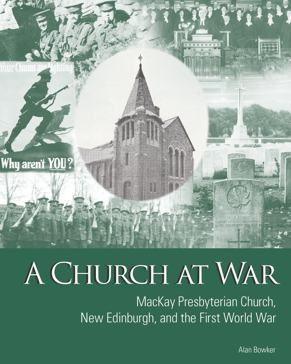 Join us on May 7, from 12 to 1 p.m., for the virtual launch of A Church At War: MacKay Presbyterian Church, New Edinburgh, and the First World War, by historian Alan Bowker. Learn more about the history of an Ottawa parish and its war effort! mailchi.mp/uottawa/a-chur….