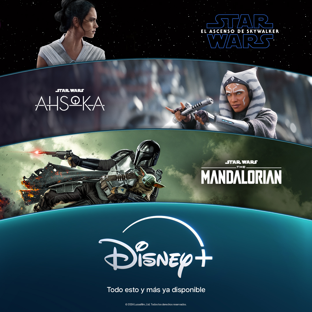 ¡Mayo es el mes de Star Wars! 🎬🙌 Suscribite a Disney+ y Star+ por $520 por mes adicionales a tu plan de Internet Hogar de Antel, por el tiempo que quieras y disfruta todo Star Wars en Disney+. +info en 👉 antel.com.uy/starplus