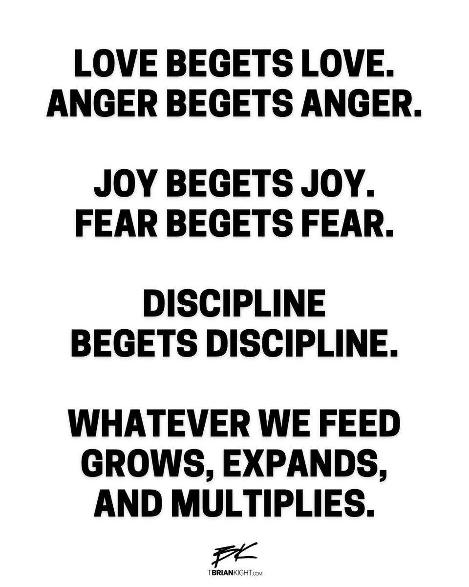 Brian Kight (@tbriankight) on Twitter photo Certain behaviors multiply and accelerate the more you do them: like excuses, enthusiasm, or discipline.
Just once opens the door and makes it easier to walk through.
Thanks for the spark <a href="/Lane_Kiffin/">Lane Kiffin</a>. Certain behaviors multiply and accelerate the more you do them: like excuses, enthusiasm, or discipline.
Just once opens the door and makes it easier to walk through.
Thanks for the spark <a href="/Lane_Kiffin/">Lane Kiffin</a>.