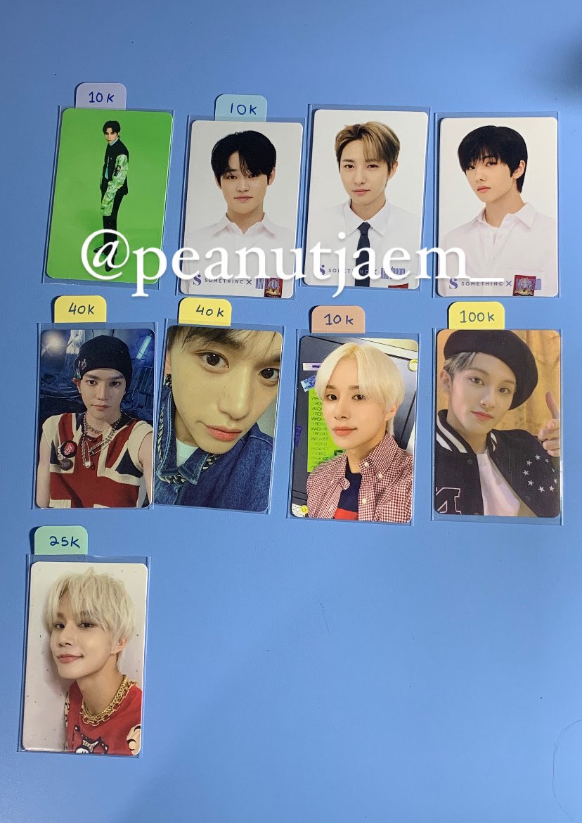 peanutjaem_'s tweet photo. WTS/want to sell
koleksi photocard exo &amp; nct ku karna aku memutuskan untuk berenti stan kpop 
dom tangerang 
bisa 🍊 
for condi&amp;nego u guys can DM meee

wts wtb exo chanyeol lucas taeyong mark jungwoo chen suho xiumin kai baekhyun pc photocard nct nctzen https://t.co/S5mx5skRBb