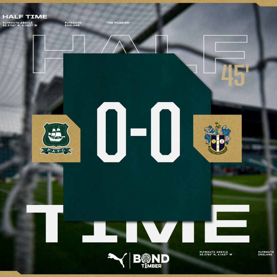 All level at the break. #pafc