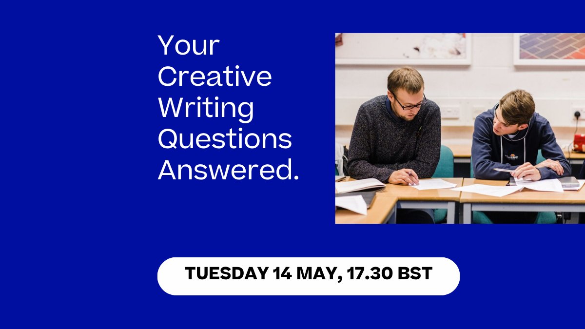 It’s time to level up your #CreativeWriting career! 🙌 Join our course team as they deep-dive into our MA Creative Writing programme. Secure your place 👉 eu1.hubs.ly/H08WhvV0
 
#OnlineStudy #AUBOnline