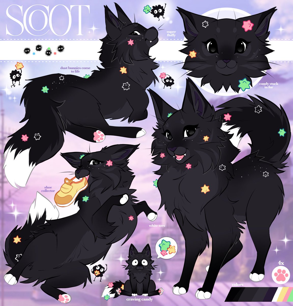 soot + mainecoon = scoot