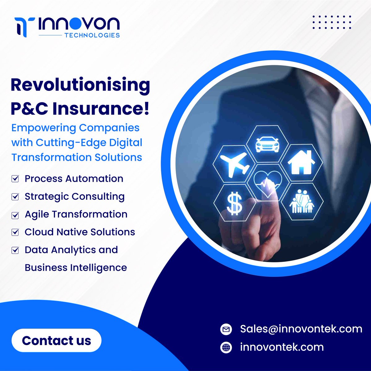 Transform Your P&C Insurance Business with Innovon Technologies' Digital Transformation Services. 
Achieve your strategic goals now!
innovontek.com/solutions/digi…

#innovon #innovontech #digitaltransformation #innovativesolutions #innovativesolution #digitalera #innovontechnologies