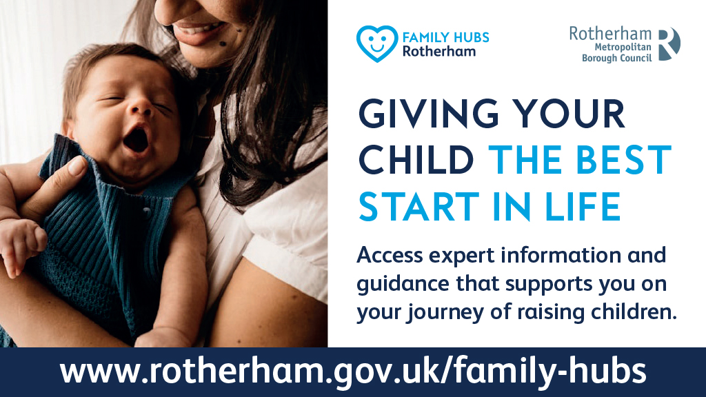 We want every child in Rotherham to have the best start in life. The best start in life pages are here to support you and your family to prepare for the arrival of your little one/s and manage the joys and challenges of parenting. Find out more: rotherham.gov.uk/give-your-chil…