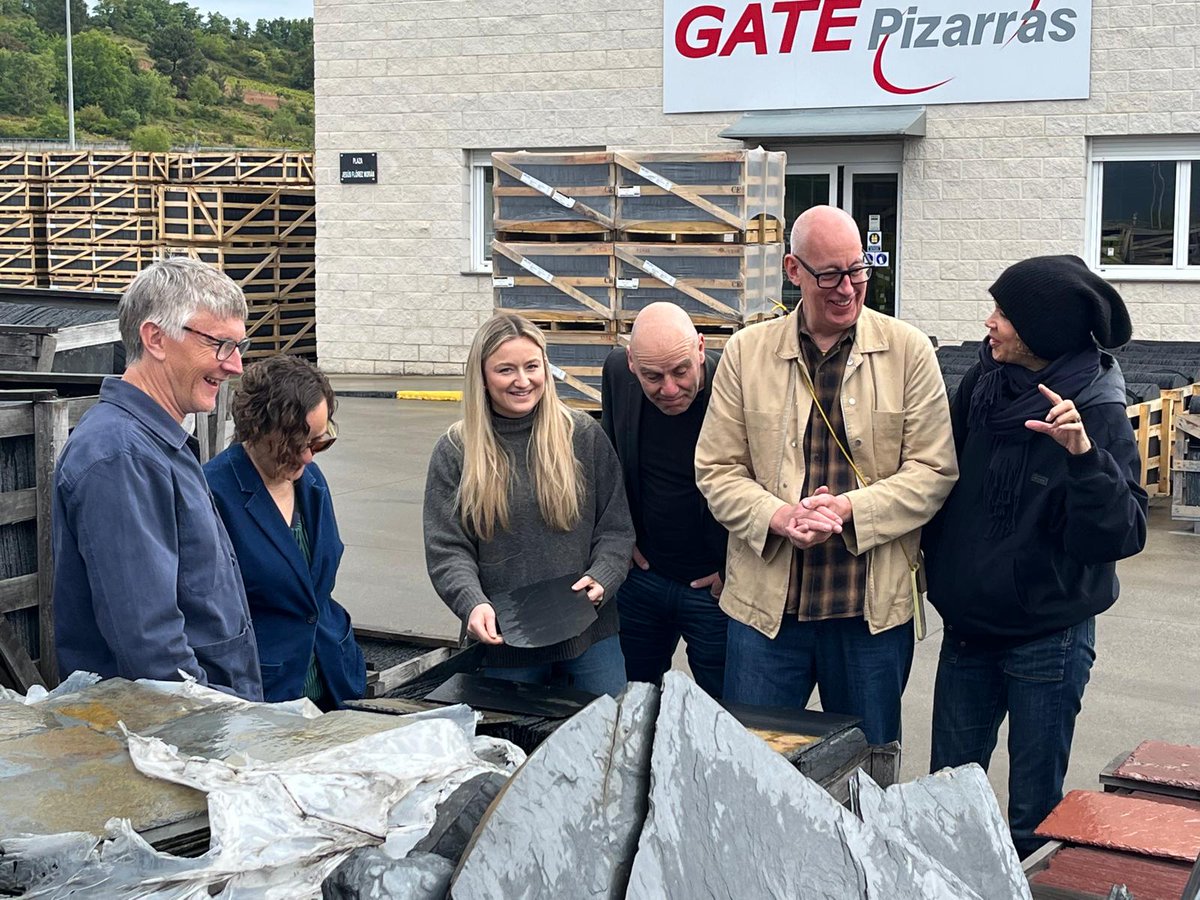 #OnTheRoad: Pleased to share more photos from our trip with #AccuRoof - at GATE Pizarrras with Carl Gulland, (@johnpardey_jpa), Isabel Allen (AT), Laura Walton (@MorrowLorraine), Gavin Eyles (CSK Architects), Brian Greathead (Manalo & White) + Kaye Stout (@PTEarchitects)