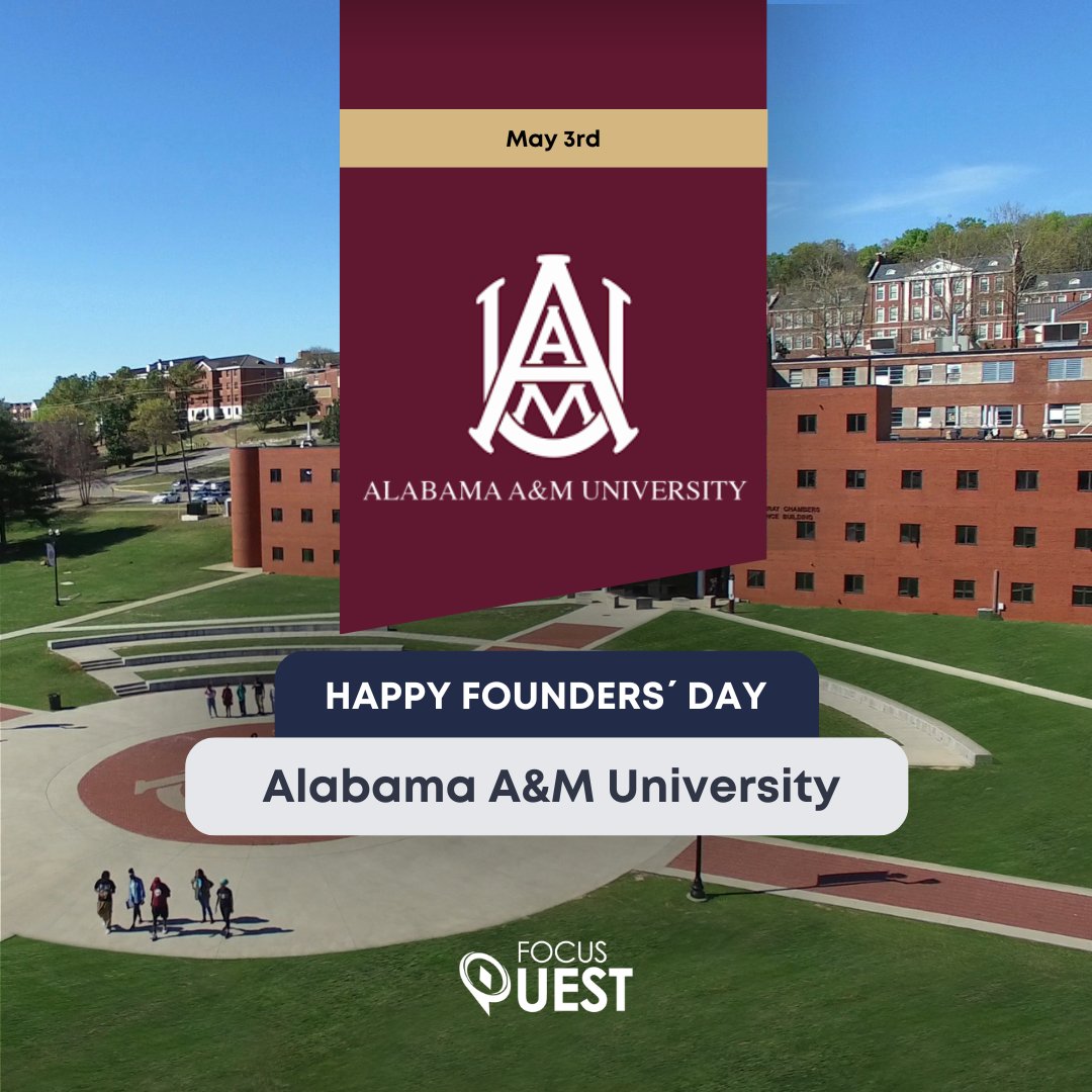 🎉 Today, we extend our warmest congratulations to Alabama A&M University on their Founders Day! 🎉 @aamuedu

#AlabamaAMUniversity #FoundersDay #EducationExcellence #CommunityImpact #HigherEducation