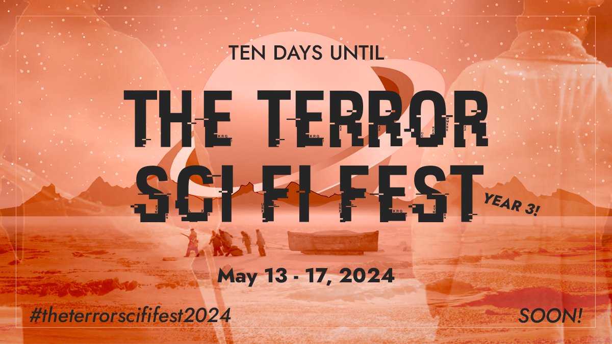 It's coming! Fics, playlists, art, knits -- all work types encouraged!

🪐 Details: terrorscififest.tumblr.com/post/742378875…
🪐 Ao3: archiveofourown.org/collections/th…