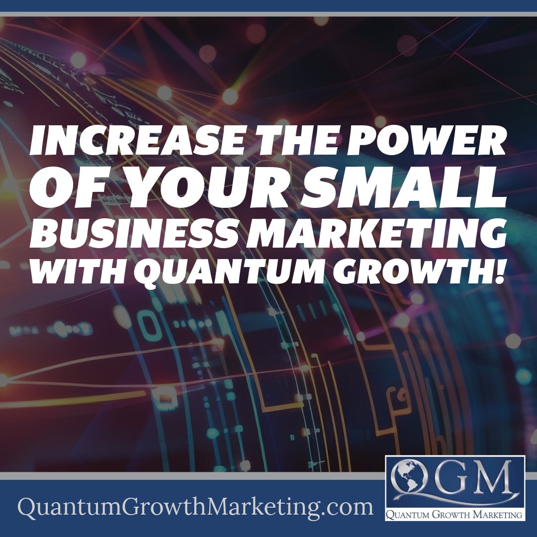 Increase The Power of Your Small Business Marketing with Quantum Growth! In today's fast paced business environment staying ahead of the curve is crucial for companies looking to achieve sustainable growth. One strategy that has gained popularity recently is Quantum Growth - a…