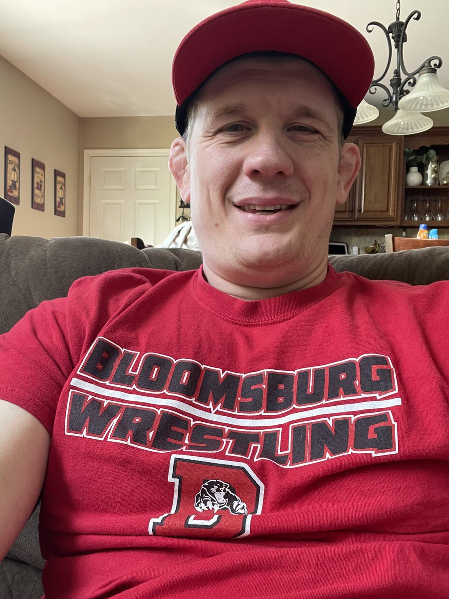 At the request of @DutrowJim for #WrestlingShirtADayInMay Now don’t get it twisted, I’m a @LockHavenWrstl guy through and through, but the people of @bloomwrestling have captured my heart since taking over the high school program this past season. #PantherPride