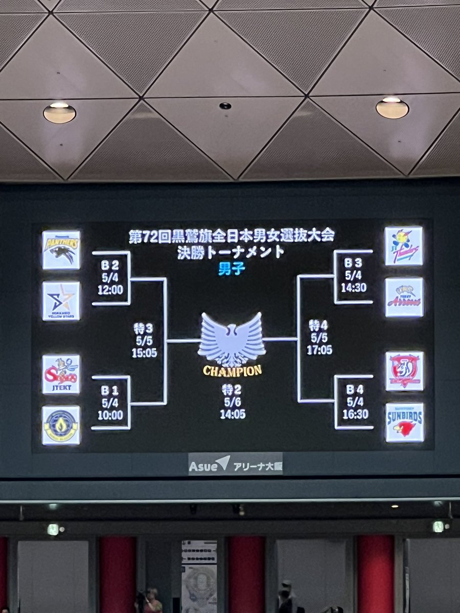 yellowstars_vb's tweet photo. 本日もたくさんのご声援ありがとうございました🌟
#サントリーサンバーズ さんはやはり強敵でした👏‼️学ぶことが多い一戦です🏐

#北海道イエロースターズ はグループ戦を2位で通過し、明日から決勝トーナメントに進みます✊🔥

明日の対戦相手は…
🆚#パナソニックパンサーズ さん！
⏰12:00開始予定

応援よろしくお願い致します⭐️