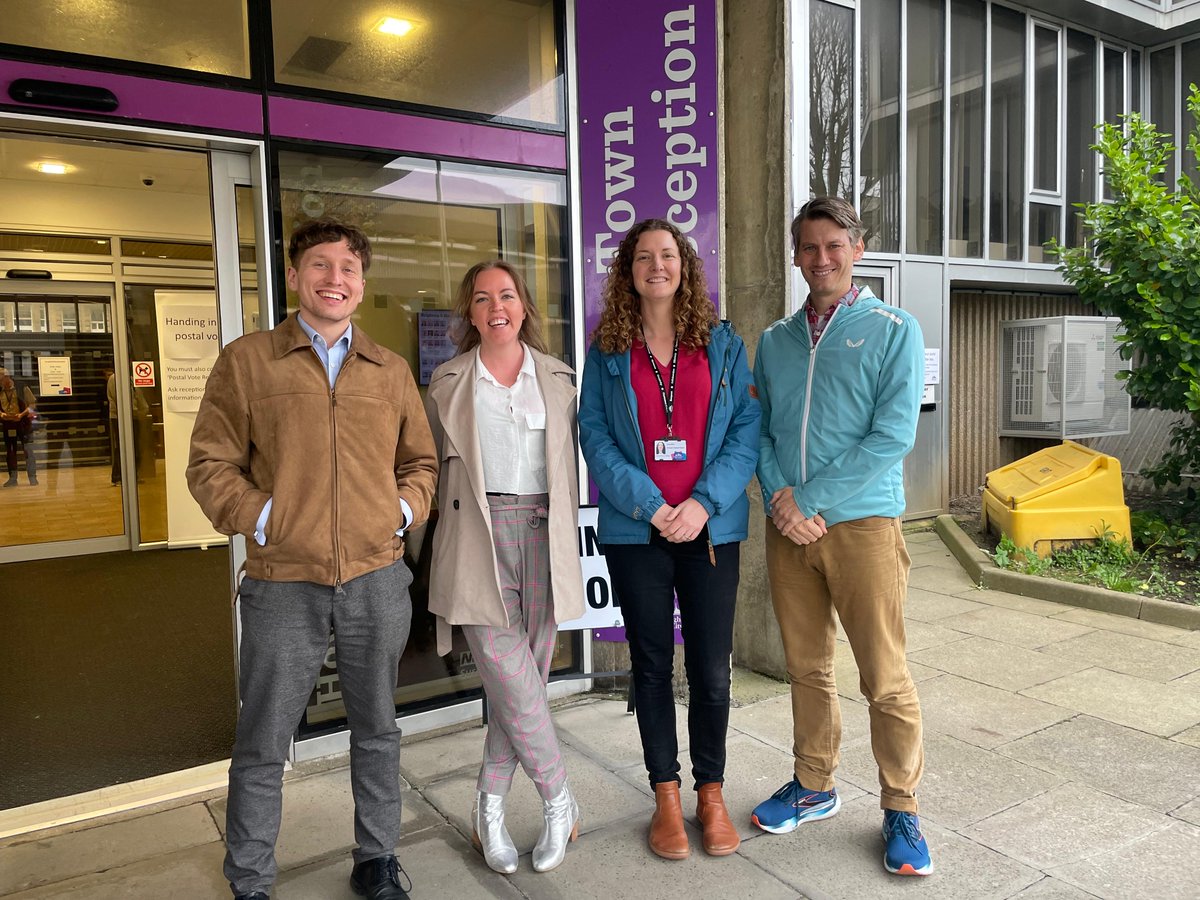 Our Engagement Manager, Jaimie McSorley, and our Head of Programme and Policy, Keir Wilkins had a successful visit to @BrightonHoveCC yesterday. We look forward to working with them more!