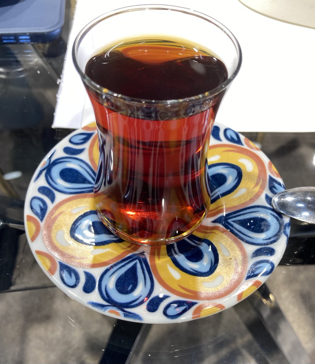 Çay tabağı güzelmiş