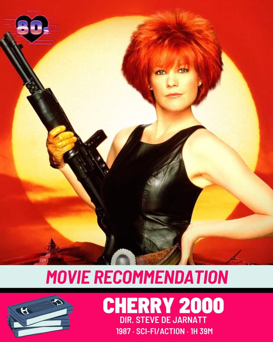 Your 80's movie recommendation of the day: Cherry (2000) 🎥 #Lovingthe80s #80sNostalgia #80smovie #Cherry2000