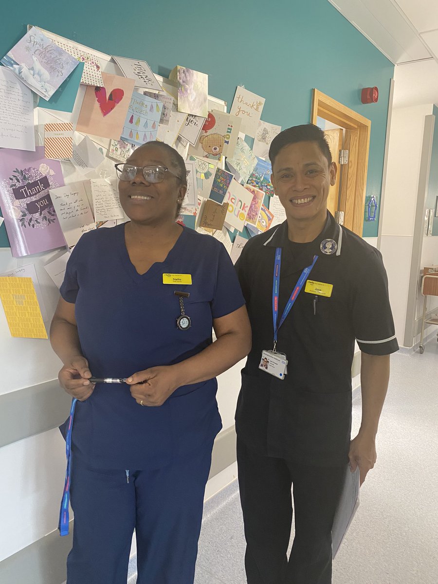It warms my heart colleagues #grow #CareerDevelopment #nurturing @BucksHealthcare #GreatPlaceToWork. Meet Stella from Day Surgery at Wycombe, delightful to hear #amazing #careerjourney from HCSW to RNA, now #RN 👏🏽👏🏽 👏🏽@karenabonner2 @bridgetokelly @marotej @AaronKyle1120