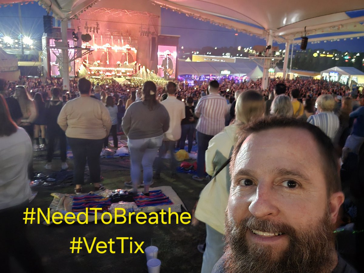 @VetTix, Thank you for the concert tickets. We had an amazing time. #VetTix #NeedToBreathe #JudahAndTheLion