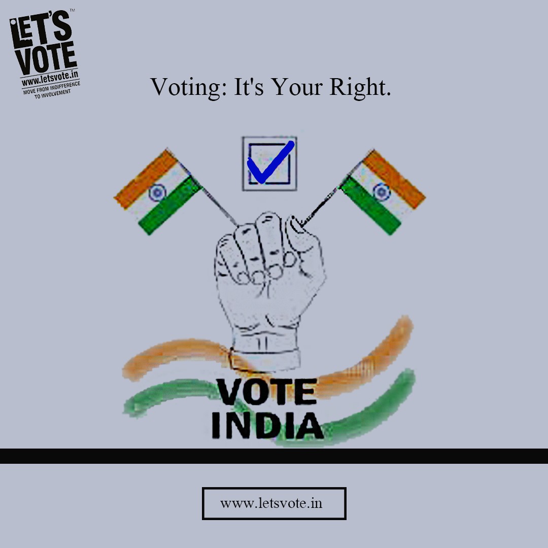 #BeAProudVoter #IVoteForSure #IVote4Sure 

@ECISVEEP | @SpokespersonECI  | @CEOAndhra | @CEO_Telangana 

#LetsVote #Democracy #Election #Election2024