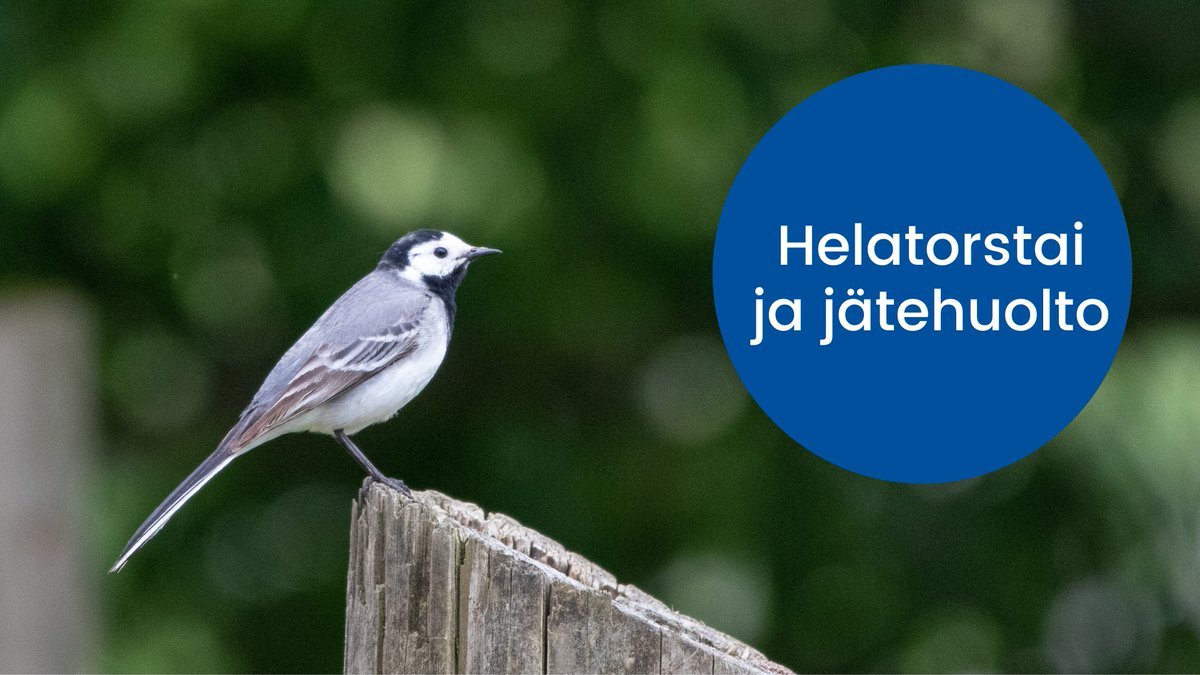 Helatorstaina 9.5. toimipisteemme ovat suljettuina, lukuun ottamatta Vuoreksen jäteasemaa, jossa normaali arkipyhän itsepalveluasiointi. Arkipyhäviikko voi muuttaa jäteastian tyhjennyspäivää totutusta.

Aurinkoista toukokuuta!
