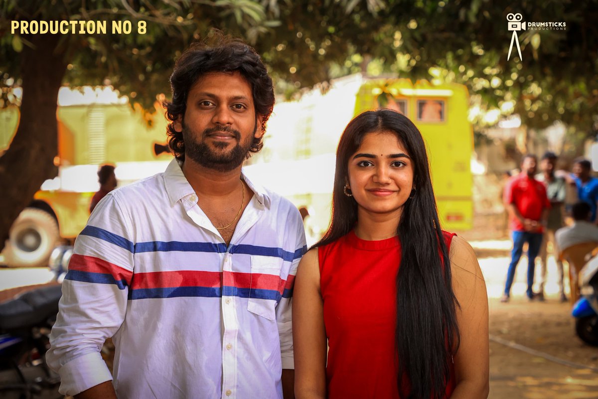 #Joe Movie Pair #RioRaj & #MalavikaManoj are back❤️
Directed by Debutant Kalaiarasan Thangavel🎬
Produced by Drumstick Productions !!