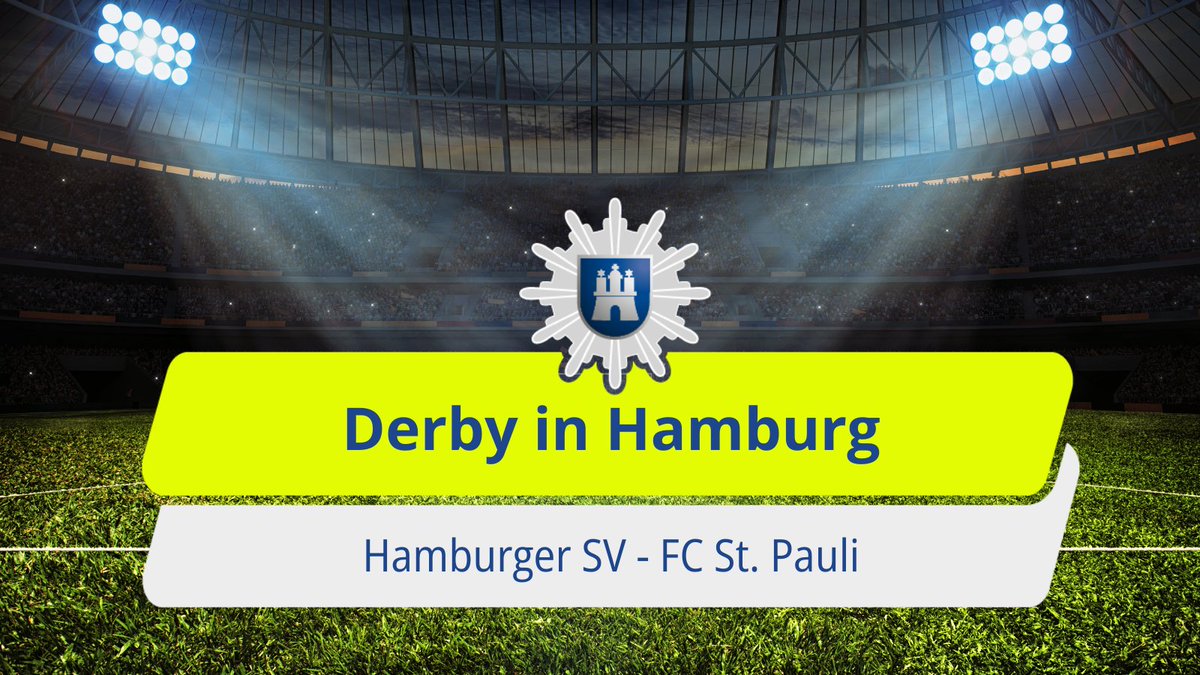 #hsvfcsp #VerkehrHH
Heute um 18.30 Uhr wird im #Volksparkstadion das Stadtderby zwischen dem Hamburger SV und dem FC St. Pauli angepfiffen. Soeben ist ein Fanmarsch mit Anhängern des HSV vom S-Bahnhof #Stellingen in Richtung Stadion gestartet. Dafür sind temporäre