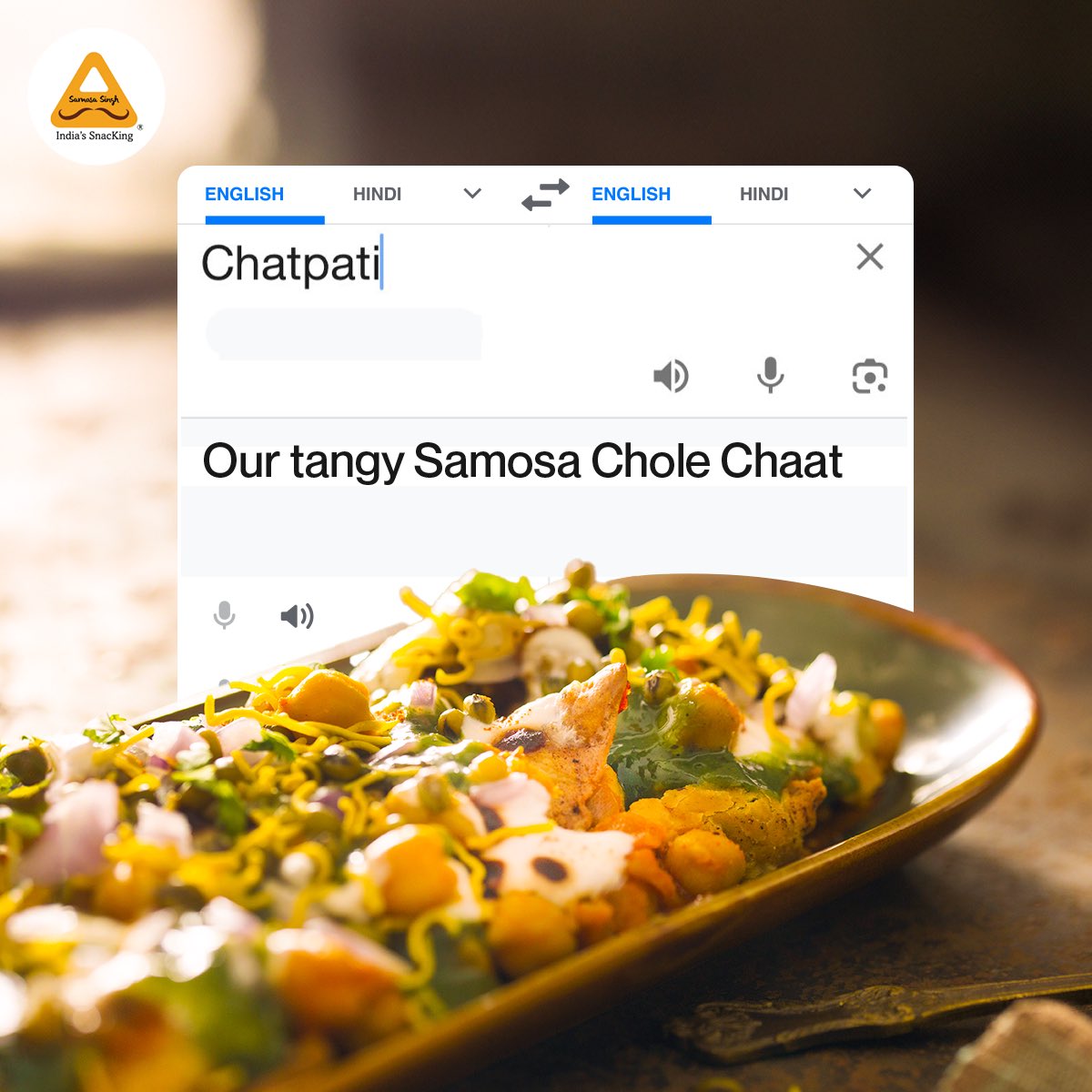 We have 100% chatpati Samosa Chole Chaat, and it will surely make your taste buds happy! Order from the link in bio!

#foodstagram #snacks #streetfoodindia #indiansnacks #samosasingh #indiasnacking #samosasingh_in #snackingmatlabsamosasingh #snacking
