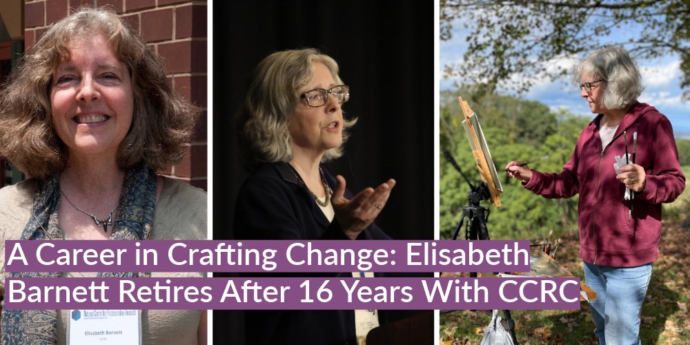 A Career in Crafting Change: Elisabeth Barnett Retires After 16 Years With CCRC ccrc.tc.columbia.edu/easyblog/a-car…