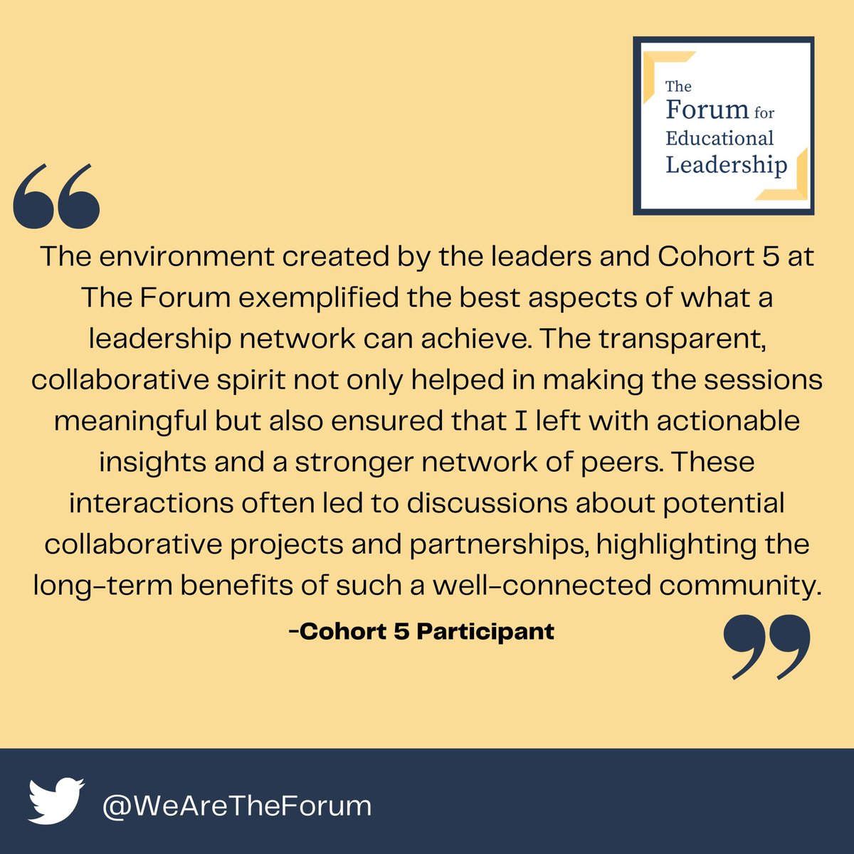 From insightful sessions to forging lasting connections, The Forum goes beyond being mere leadership development – it's a catalyst for meaningful projects and partnerships. Ready to elevate your leadership journey? Join The Forum today: forms.gle/jfURdw8nakYj1z…
