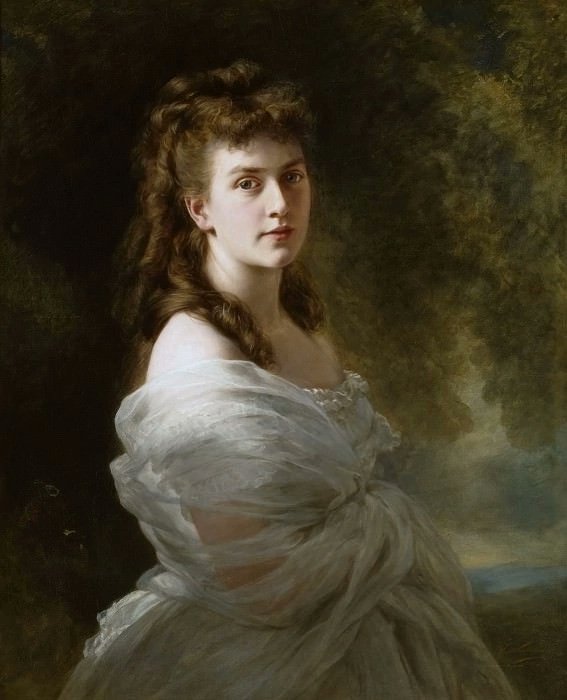 'Sascha von Metzler, Countess Schlippenbach', Franz Xavier Winterhalter (1805-1873)

#artist #painting #the19thcenturyart #art #ArtliveAndBeauty #paintingoftheday