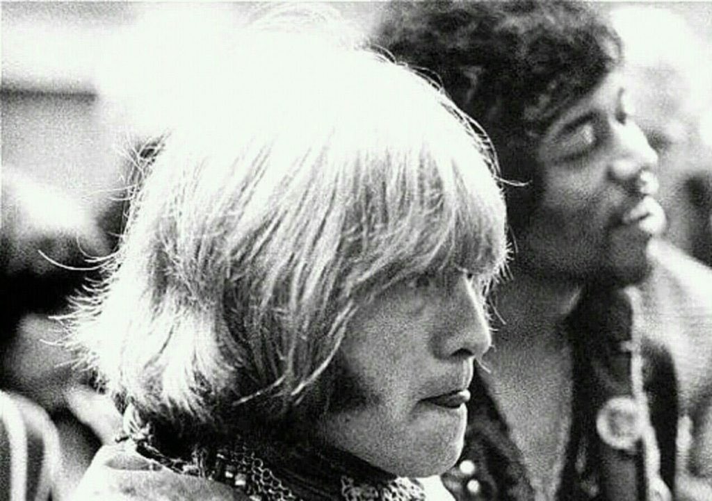 Brian Jones of the Rolling Stones was friends with Jimi Hendrix. Jones played the vibraslap, the rattling percussion sound, in the intro to Hendrix’s cover of “All Along the Watchtower”

Two years after the release of the song, both Hendrix and Jones would be dead. #rock #music