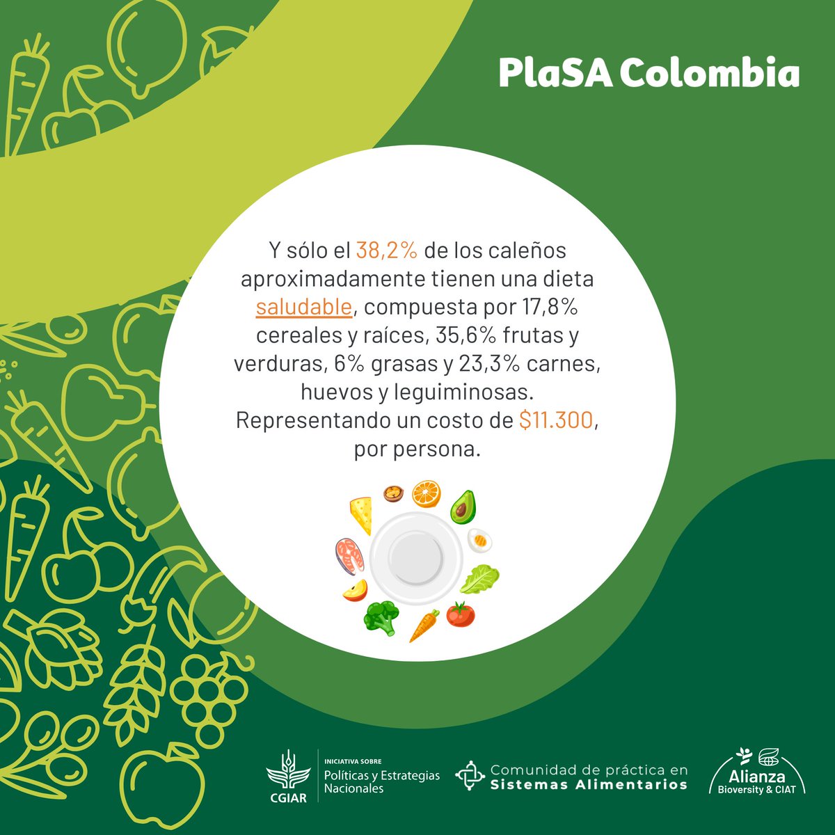 En Cali, elegir una dieta adecuada va más allá de las preferencias. #PlaSAColombia y @javerianacali revelan cómo la asequibilidad afecta la nutrición. Explora nuestro tablero interactivo con datos claves sobre nuestros #SistemasAlimentarios
plasacolombia.com
#NPSinitiative