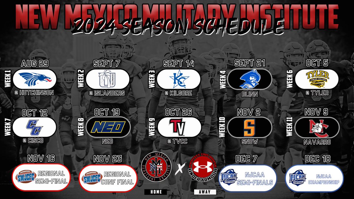 FALL 2024 SEASON SCHEDULE IS SET! #GRINDHOUSE