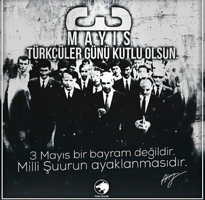 İnlesin yer.! Dinlesin gök.! Ben Türk oğluyum, Türk doğdum Türk öleceğim...🇹🇷🐺🇹🇷 #NeMutluTürkümDiyene #3MAYISTÜRKÇÜLERGÜNÜ