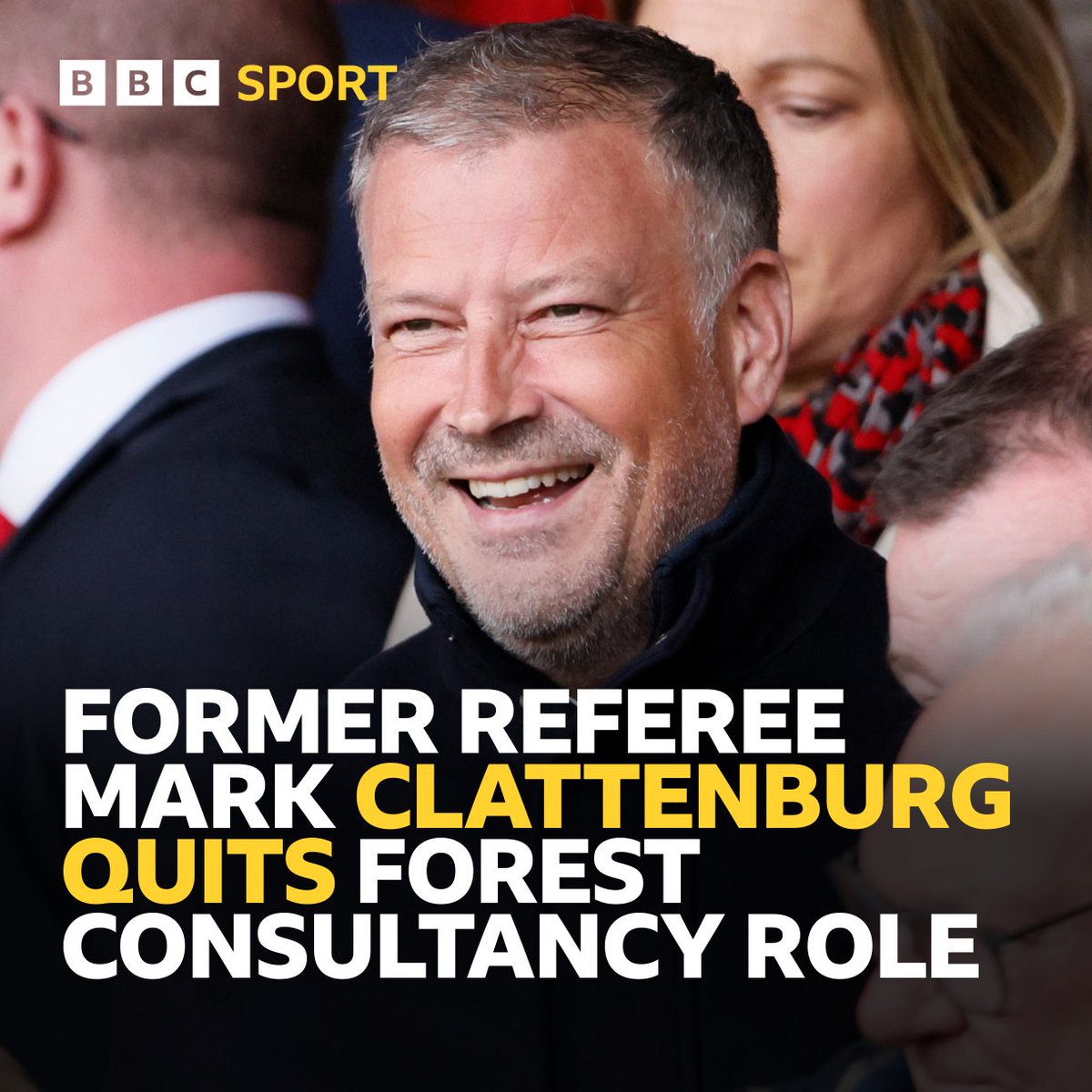 BREAKING: Mark Clattenburg quits #nffc role He said: 'It is now clear that the existence and performance of these consultancy services has caused unintended friction between NFFC and other participants, to the extent that it has become more of a hinderance than help to NFFC'
