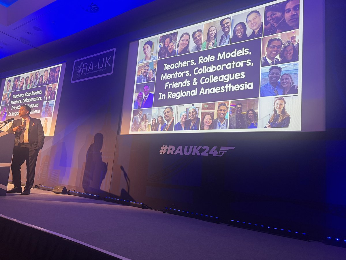 Fantastic, thought-provoking Bruce Scott lecture by @amit_pawa on regional anesthesia education in the digital age #RAUK24 @RegionalAnaesUK