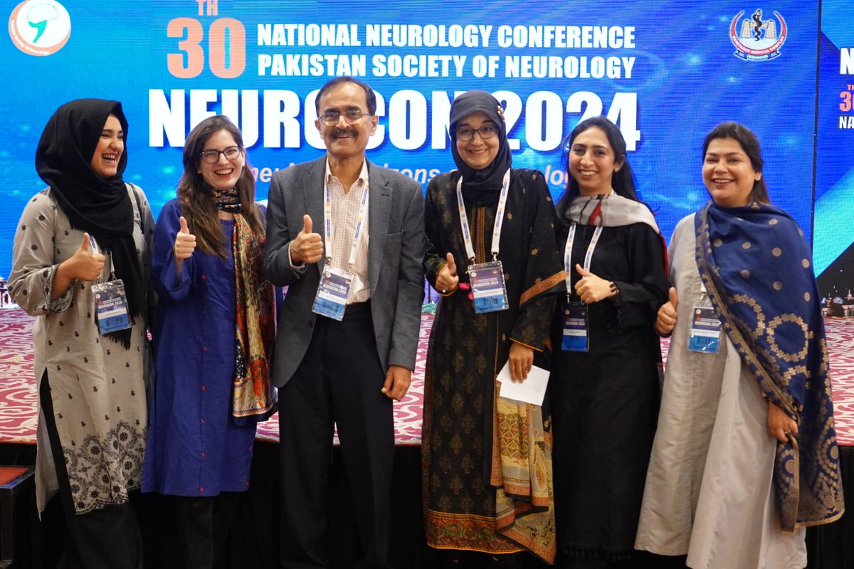 Neurology faculty members of @AKUGlobal, during the 30th National #Neurology #Conference at #Peshawar #Pakistan